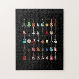 Guitarist Musical Instrument Rock & Roll Legpuzzel