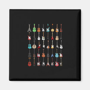 Guitarist Musical Instrument Rock & Roll Magneet