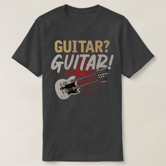 Guitarist Rock Musician Guitar Player Music Funny T-shirt (Design voorkant)