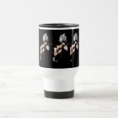 Guitarist Tiger – Refined Ceramic Mug Reisbeker (Center)