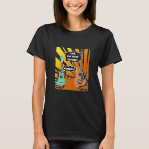 Guitarist Uke, ik ben je vader Birthday T-shirt