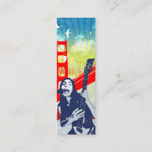 Guitariste - carte maigre