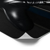 Guitariste en vol Poster (Coin)