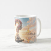 Guitariste Rose Point d'Interrogation Tasse Lac Rê (Devant droit)