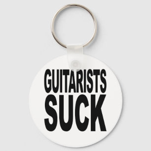 Guitaristen Suck Sleutelhanger