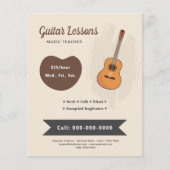 Guitarles Flyer (Voorkant)