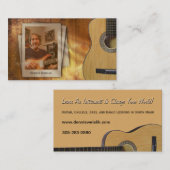 Guitarles Visitekaartje (Voorkant / Achterkant)