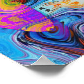 Guitarras abstractas poster (Hoek)