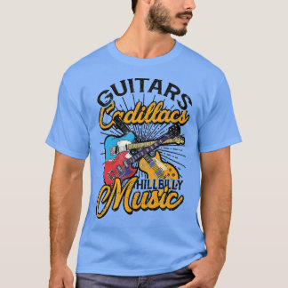 Guitars Cadillacs Hillbilly Music Lyrics en song T-shirt