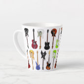 Guitars Coffee Mok (Linkerhoek)