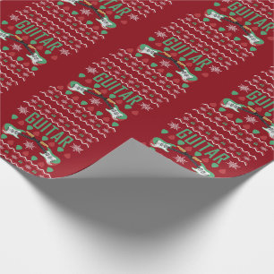 Guitars Music Ugly KerstSweater Cadeaupapier