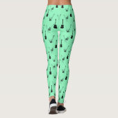 Guitars Rock Aqua 2 Leggings (Achterkant)
