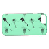 Guitars Rock Aqua Iphone Case (Achterkant (Horizontaal))