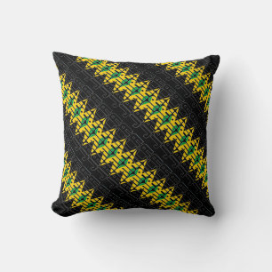 Gulaandige Jamaica National Flag Kussen