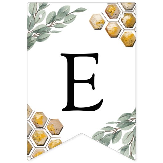 Gulden bij en Eucalyptus aangepaste tekst Vlaggetjes (Tweede vlag)