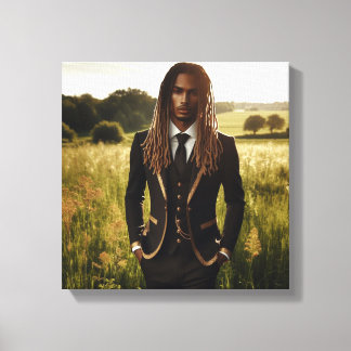gulden eerbied canvas afdruk