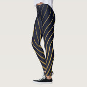 Gulden lijnen, modern design. leggings (Links)
