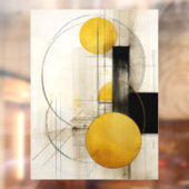 gulden snede raamsticker (Vel 2)