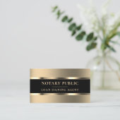 Gulden textuur elegant visitekaartje (Staand voorkant)