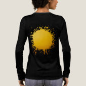 guldenwortel Tri-Blend shirt (Achterkant)