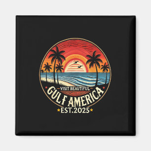 Gulf America Funny Trump hernoemen Magneet