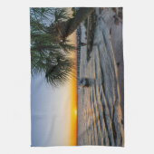 Gulf Breeze Florida Sunset Serviette de cuisine (Vertical)