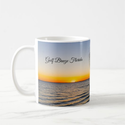 Gulf Breeze Floride Sunset Classic Mug (Gauche)