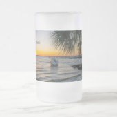 Gulf Breeze Floride Sunset Frosted Beer Mug (Centre)