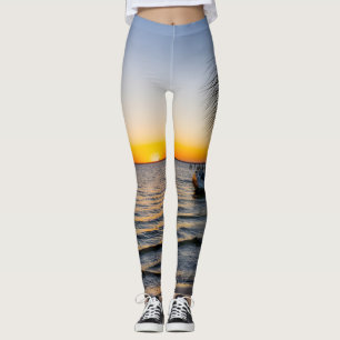 Gulf Breeze Floride Sunset Leggings