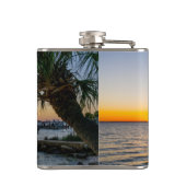 Gulf Breeze Sunset Flask Heupfles (Achterkant)