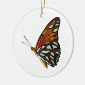 Gulf fritillary butterfly ornament (Links)