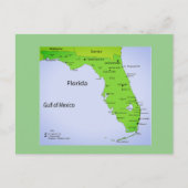 GULF OF MEXICO BRIEFKAART (Voorkant)