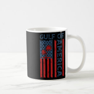 Gulf of US America EST 2025 Amerikaanse vlag (op Koffiemok