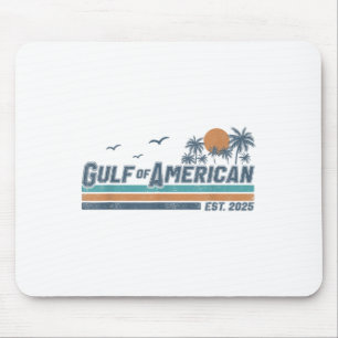 Gulf of US America EST 2025 Retro Beach Me Muismat