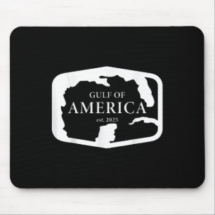Gulf Retro of America EST 2025 Amerikaanse Mannen  Muismat