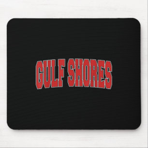 Gulf Shores Al Alabama Varsity Style USA Vintage S Muismat