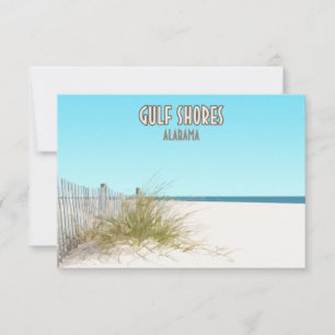 Gulf Shores Alabama Beach Flat Kaart