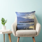 Gulf Shores Alabama Beach Sunrise Pier Kussen (Stoel)