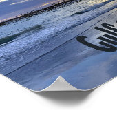 Gulf Shores Alabama Beach Sunrise Pier Poster (Hoek)