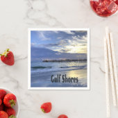 Gulf Shores Alabama Beach Sunrise Pier Servet (Insitu)