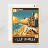 Gulf Shores, Alabama |  Briefkaart (Voorkant / Achterkant)