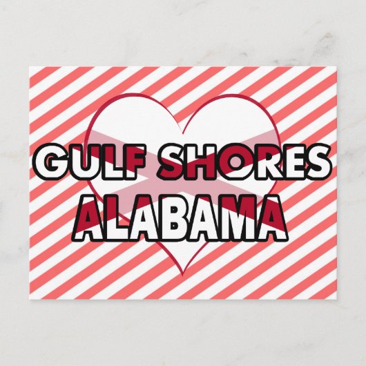 Gulf Shores, Alabama Briefkaart (Voorkant)