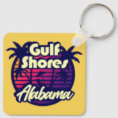 Gulf Shores Alabama Sleutelhanger (Achterkant)