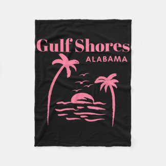 Gulf Shores Alabama vakantie meisjes Fleece Deken