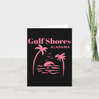 Gulf Shores Alabama vakantie meisjes Kaart
