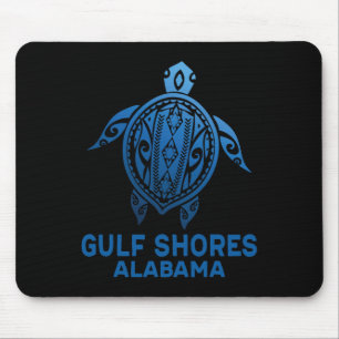 Gulf Shores Alabyma Tribyl Tattoo Blauw Zee Schild Muismat