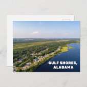 Gulf Shores, briefkaart Alabama (Voorkant / Achterkant)