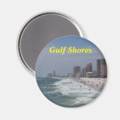 Gulf Shores magneet (Voorkant / Achterkant)