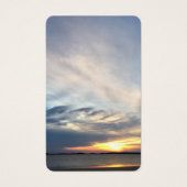 Gulf Shores Sunset Visitekaartje (Voorkant)