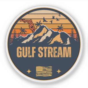 Gulf Stream, Florida Sticker